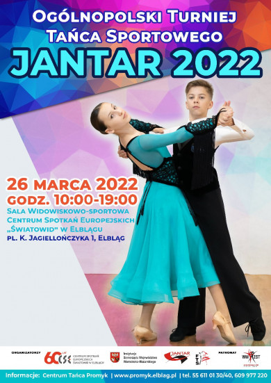 26 marca JANTAR - turniej tańca towarzyskiego