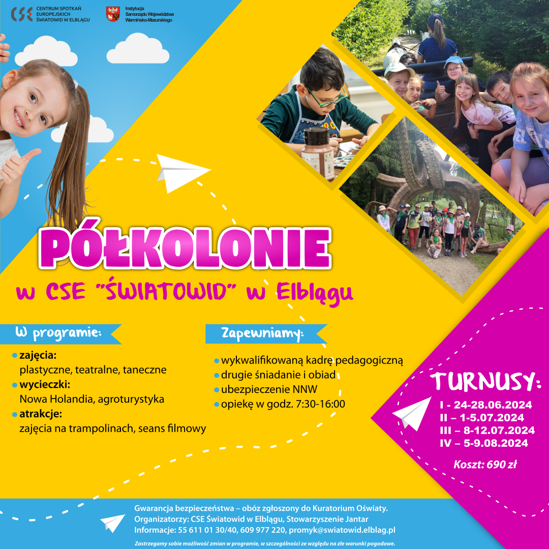 Półkolonie 2024- turnus 1